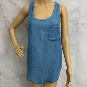 NWT Mango Women’s Denim Tank Too Size XS